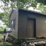 菰釣避難小屋。ここで昼食休憩をとる