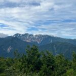 遠く、白山も見える！