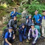 登山口に到着。Are you ready？