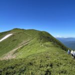 ザックをデポし軽身で別山へ