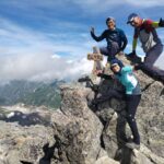 立山最高峰の大汝山。登頂です！