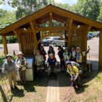 登山口に到着。やったー