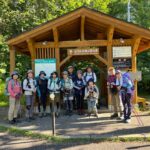 笹ヶ峰の登山口。さあ出発