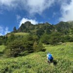 浅間山外輪山、トーミの頭が迫ってくる