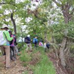 宮ケ瀬湖目指し下山開始