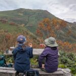 素敵な紅葉と景色に（ソフトドリンクで）乾杯！