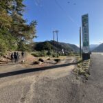 フォッサマグナパーク。大断層を見学に