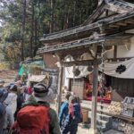 二丁目の神力坊。表参道には幾つか坊があり、休憩所にも